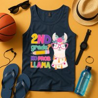 2nd Grade? No Prob Llama Tank Top