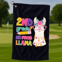2nd Grade? No Prob Llama Golf Towel