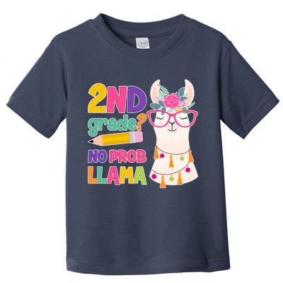 2nd Grade? No Prob Llama Toddler T-Shirt