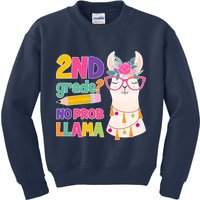 2nd Grade? No Prob Llama Kids Sweatshirt
