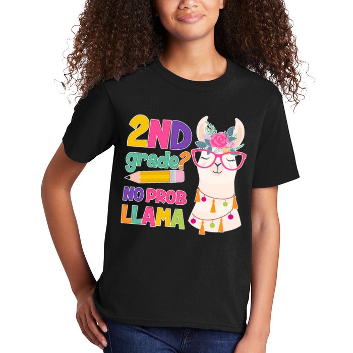 2nd Grade? No Prob Llama Kids T-Shirt
