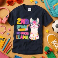 2nd Grade? No Prob Llama Kids T-Shirt
