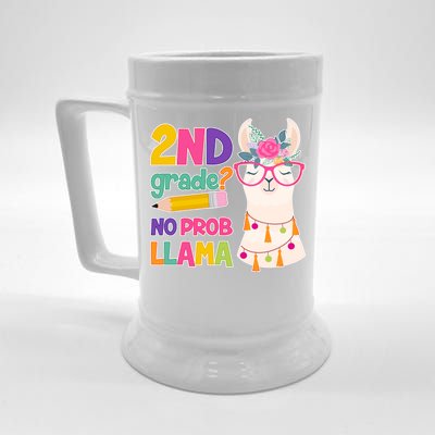 2nd Grade? No Prob Llama Beer Stein