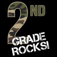 2nd Grade Rocks Camo Baby Bodysuit