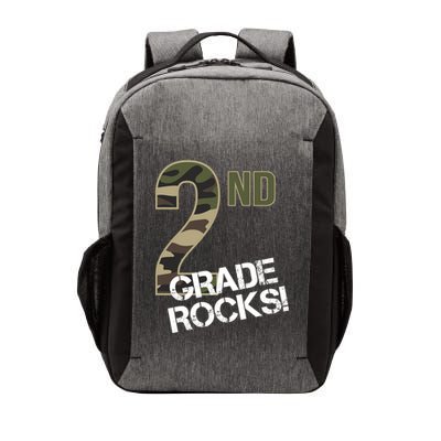 2nd Grade Rocks Camo Vector Backpack