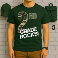 2nd Grade Rocks Camo T-Shirt