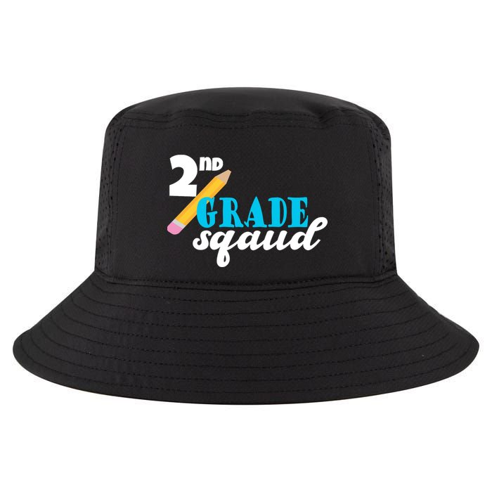 2nd Grade Squad School Pencil Cool Comfort Performance Bucket Hat
