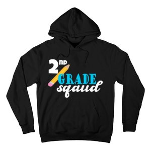 2nd Grade Squad School Pencil Hoodie