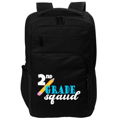2nd Grade Squad School Pencil Impact Tech Backpack