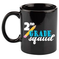 2nd Grade Squad School Pencil 11oz C Handle Ceramic Mug
