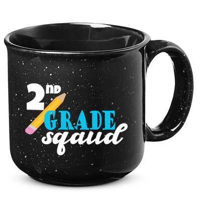 2nd Grade Squad School Pencil 15oz Campfire Ceramic Mug