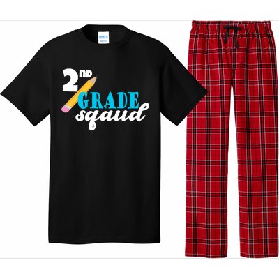 2nd Grade Squad School Pencil Pajama Set