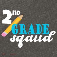 2nd Grade Squad School Pencil Cotton Canvas Backpack