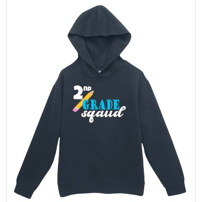 2nd Grade Squad School Pencil Urban Pullover Hoodie