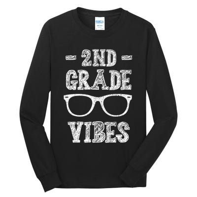 2nd Grade Vibes Tall Long Sleeve T-Shirt