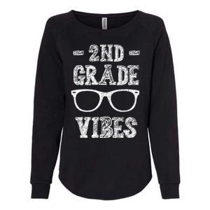 2nd Grade Vibes Womens California Wash Sweatshirt