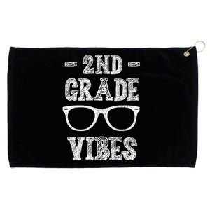 2nd Grade Vibes Grommeted Golf Towel