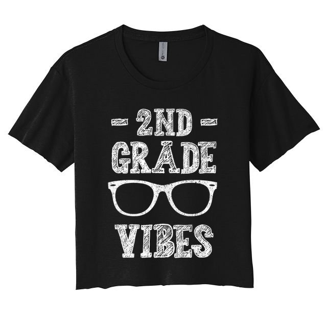 2nd Grade Vibes Crop Top