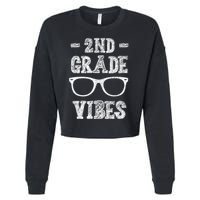 2nd Grade Vibes Cropped Pullover Crew