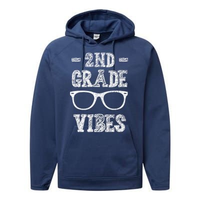 2nd Grade Vibes Performance Fleece Hoodie