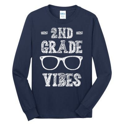 2nd Grade Vibes Tall Long Sleeve T-Shirt