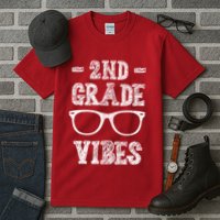 2nd Grade Vibes Tall T-Shirt