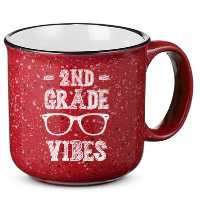 2nd Grade Vibes 15oz Campfire Ceramic Mug