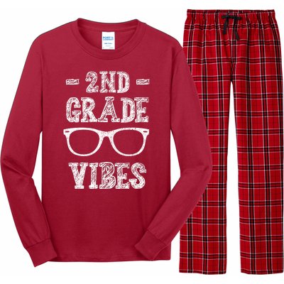 2nd Grade Vibes Long Sleeve Pajama Set