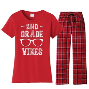 2nd Grade Vibes Women's Flannel Pajama Set