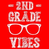 2nd Grade Vibes 16 in Basic Backpack