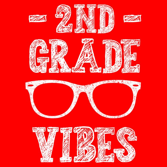2nd Grade Vibes 16 in Basic Backpack