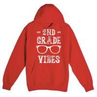 2nd Grade Vibes Premium Pullover Hoodie