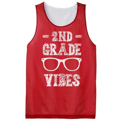 2nd Grade Vibes Mesh Reversible Basketball Jersey Tank