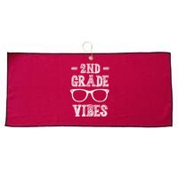 2nd Grade Vibes Large Microfiber Waffle Golf Towel