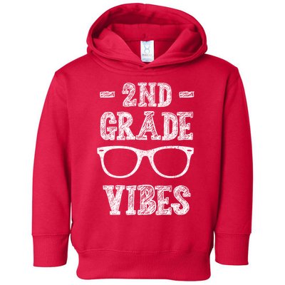 2nd Grade Vibes Toddler Hoodie