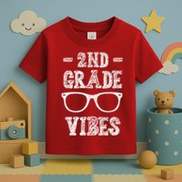 2nd Grade Vibes Toddler T-Shirt
