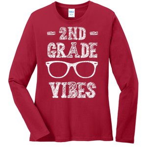 2nd Grade Vibes Ladies Long Sleeve Shirt