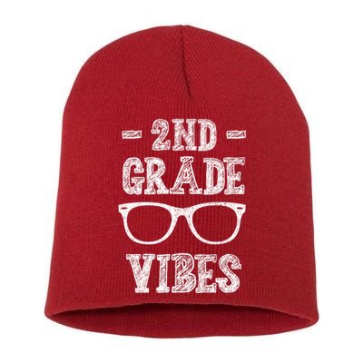 2nd Grade Vibes Short Acrylic Beanie