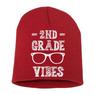 2nd Grade Vibes Short Acrylic Beanie