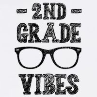 2nd Grade Vibes Garment-Dyed Sweatshirt