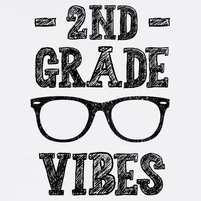 2nd Grade Vibes Garment-Dyed Sweatshirt