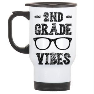 2nd Grade Vibes Stainless Steel Travel Mug