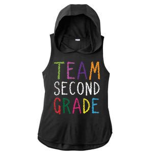 2nd Team Second Grade Ladies PosiCharge Tri-Blend Wicking Draft Hoodie Tank