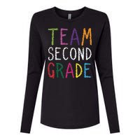 2nd Team Second Grade Womens Cotton Relaxed Long Sleeve T-Shirt