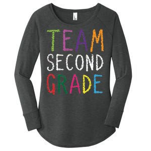 2nd Team Second Grade Women's Perfect Tri Tunic Long Sleeve Shirt