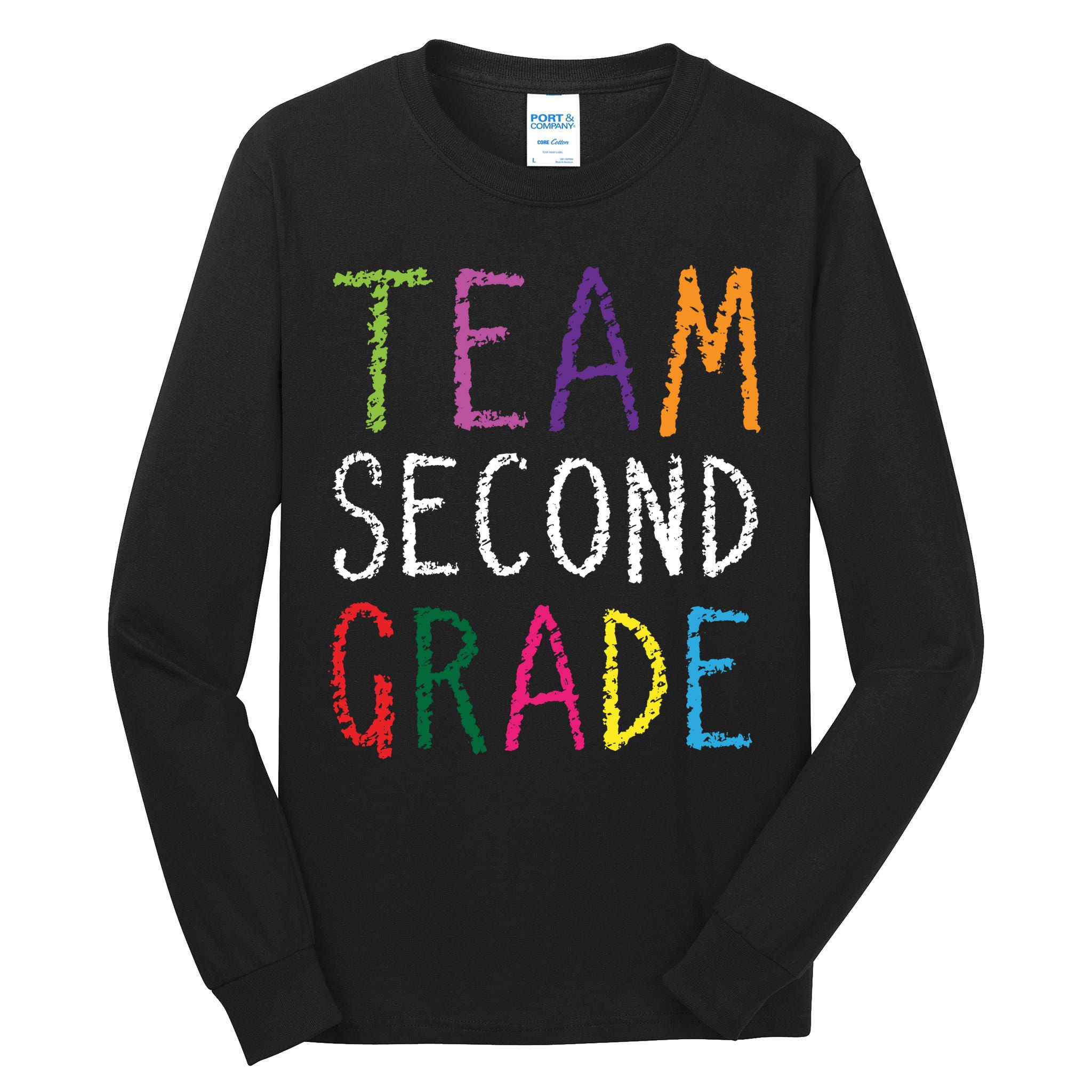 2nd Team Second Grade Tall Long Sleeve T-Shirt