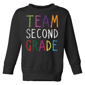 2nd Team Second Grade Toddler Sweatshirt