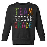 2nd Team Second Grade Toddler Sweatshirt