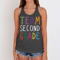 2nd Team Second Grade Women's Knotted Racerback Tank