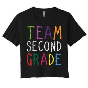 2nd Team Second Grade Women's Crop Top Tee